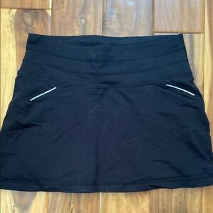 Black Women's Skort